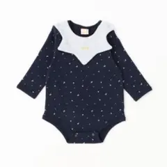 プティマイン　スタイ付きロンパース