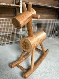 工房 Little Wood 職人手作り ウシ 三輪車 木製おもちゃ 作013 - メルカリ