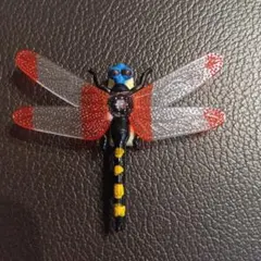 昭和レトロ　とんぼ　ブローチ　バッジ