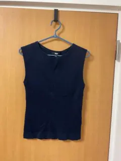 ノースリーブ　ニット　カットソー　L UNIQLO ユニクロ