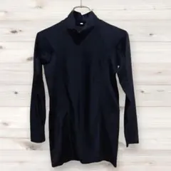 C1221 ヴィンテージ キッズ・子供服 Tシャツ 長袖 ロンT (170) 黒