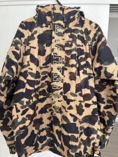 A Bathing Ape カモフラージュ シャークパーカー L