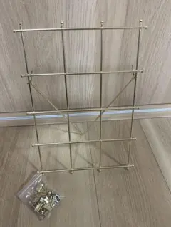 ゴールド 金属製 ウェルカムボード クリップ付き