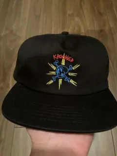KROOKED　キャップ　cap 黒