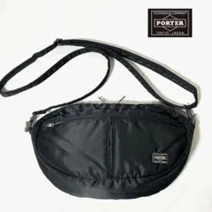 PORTER ポーター タンカー オーバル型 ハーフムーン ショルダーバッグ