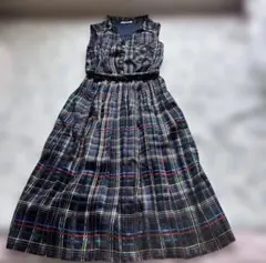 REDYAZEL レディアゼル チェック ノースリーブワンピース S