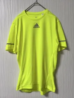adidas climalite 蛍光イエロー Tシャツ - メルカリ