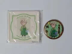 鬼滅の刃 不死川実弥 ニジゲンノモリ 缶バッジ コースター