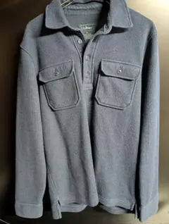 L.L.Bean ダークブルー 長袖シャツ S