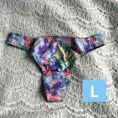 １枚のみ　エメフィール L オレンジカラフル廃盤商品　Tバック