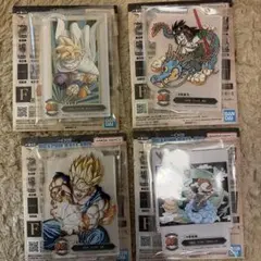 ドラゴンボール　1番くじ40周年其の二 F賞アクレクト　4種