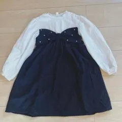 アプレレクール　ワンピース　黒　120