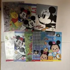 第一生命ノベルティクリアファイル　ディズニー9枚のサムネイル