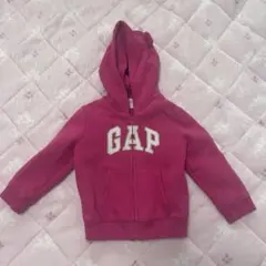 GAP フード付きパーカー 18-24ヶ月 ピンク