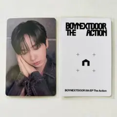 BOYNEXTDOOR ジェヒョン 中華 ラキドロ トレカ