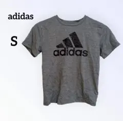 一点もの❣️adidas グレー 半袖 Tシャツ【S】レディース トップス