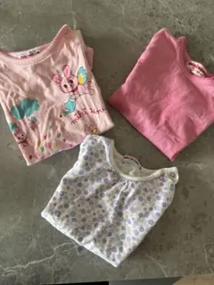 ミキハウス ホットビスケッツ　半袖Ｔシャツ 3点セット　80