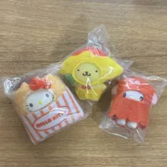 匿名⭐︎サンリオ　ちびっとも　おかず　キティ　ポムポムプリン　マイメロ　３点セット