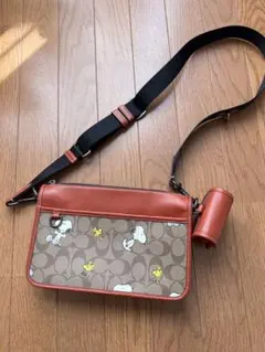 COACH スヌーピー ショルダーバッグ