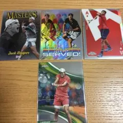 TOPPS TENNIS インサートなど　4枚