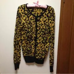SLY  ヒョウ柄  カーディガン