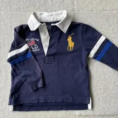 Ralph Lauren Poloラルフローレンネイビー ラガーシャツ 80cm