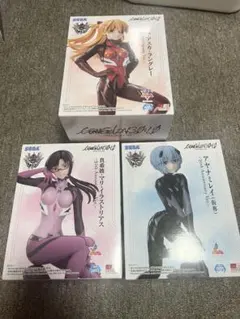 シン・エヴァンゲリオン劇場版 Luminastaフィギュア 3点セット