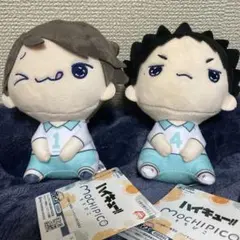 ハイキュー!! もちぴこぬいぐるみ 2種セット 及川 徹 岩泉 一