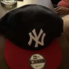 New Era 9FIFTY ネイビー/レッド キャップ
