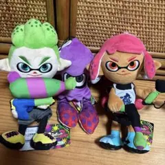 スプラトゥーン ぬいぐるみ 3体セット　値下げ！