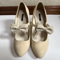 ［最終値下げ］【RANDA】リボン付きパンプス Sサイズのサムネイル