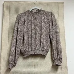 【wcloset】花柄ブラウス
