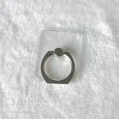 スマホリング 透明 クリア ホールド リング おしゃれ リングスタンド