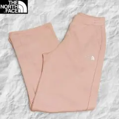THE NORTH FACE ワイド スウェットパンツ ピンク 裏パイル XS