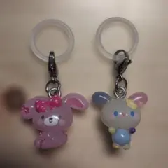 ゆるっとめじるしアクセサリー ぼんぼんりぼん ウサハナ