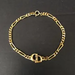 ヴィンテージ クリスチャン・ディオール ゴールドブレスレット