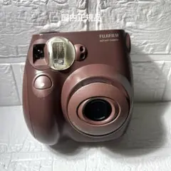 FUJIFILM instax mini7schocoブラウンチェキ　ジャンク