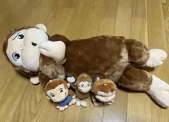週末限定値下げ！おさるのジョージ　ぬいぐるみセット