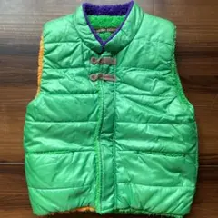 ラグマート　120センチ　リバーシブル綿入りベスト