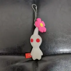 ピクミン 白ピクミン ぬいぐるみマスコット ボールチェーン