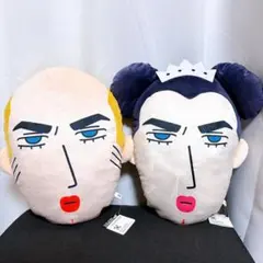 美品✨映画クレヨンしんちゃん ヘンダーランドの大冒険 フェイス型ぬいぐるみ　２つ