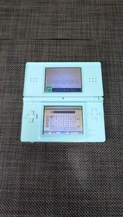 ニンテンドーDS Lite アイスブルー 動作確認済 ACアダプター付