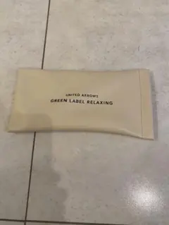 UNITED ARROWS メガネケース アイボリー