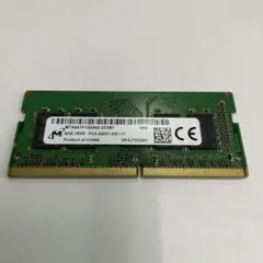マイクロン PC4-2400T 8GB ノートPCメモリ