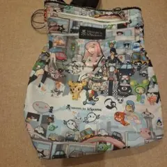 tokidoki for LeSportsacトキドキ メッセンジャーバッグ 黒