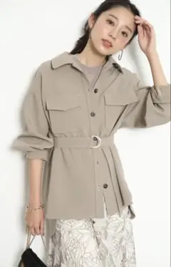 【1(S)サイズ】JUSGLITTY ジャスグリッティーCPOジャケット カーキ