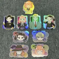 SPY×FAMILY ホログラムステッカーセット 9種 まとめ売り