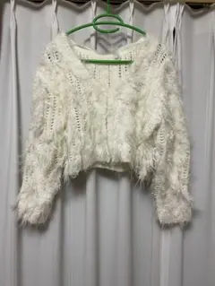 FRAY I.D フェザーカーディガン