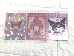 サンリオウエハース12 カード 3枚セット クロミ マイメロディ