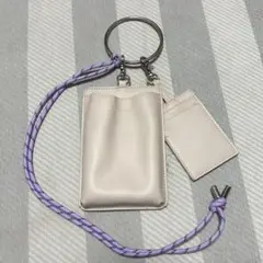 【NICE CLAUP】 スマホショルダー　ノベルティ　カードケースのサムネイル